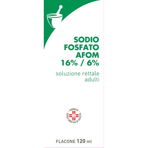 SODIO FOSFATO AFOM*120ML+CAN - Farmaunclick.it