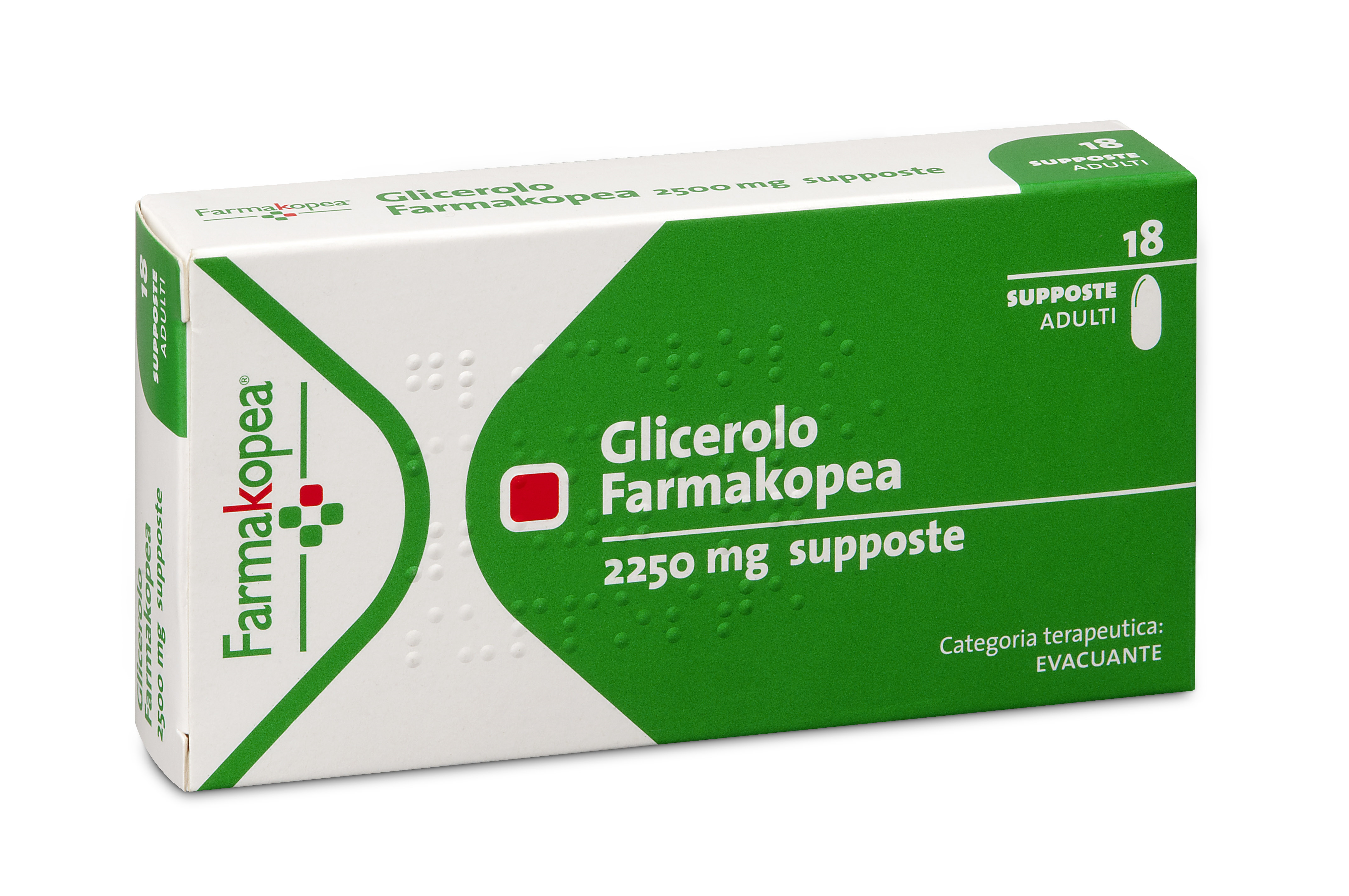 GLICEROLO FARMAK*18SUPP 2250MG - Farmaunclick.it