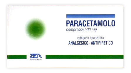 PARACETAMOLO ZETA*20CPR 500MG - Farmaunclick.it