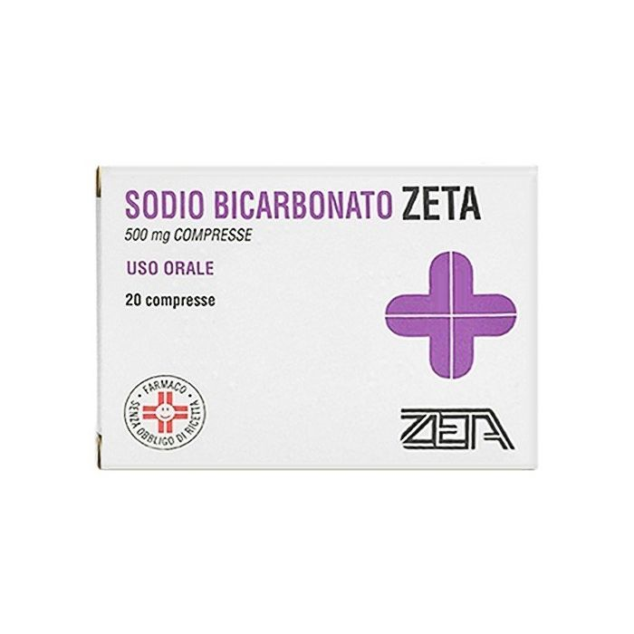 SODIO BICARB*20CPR 500MG - Farmaunclick.it