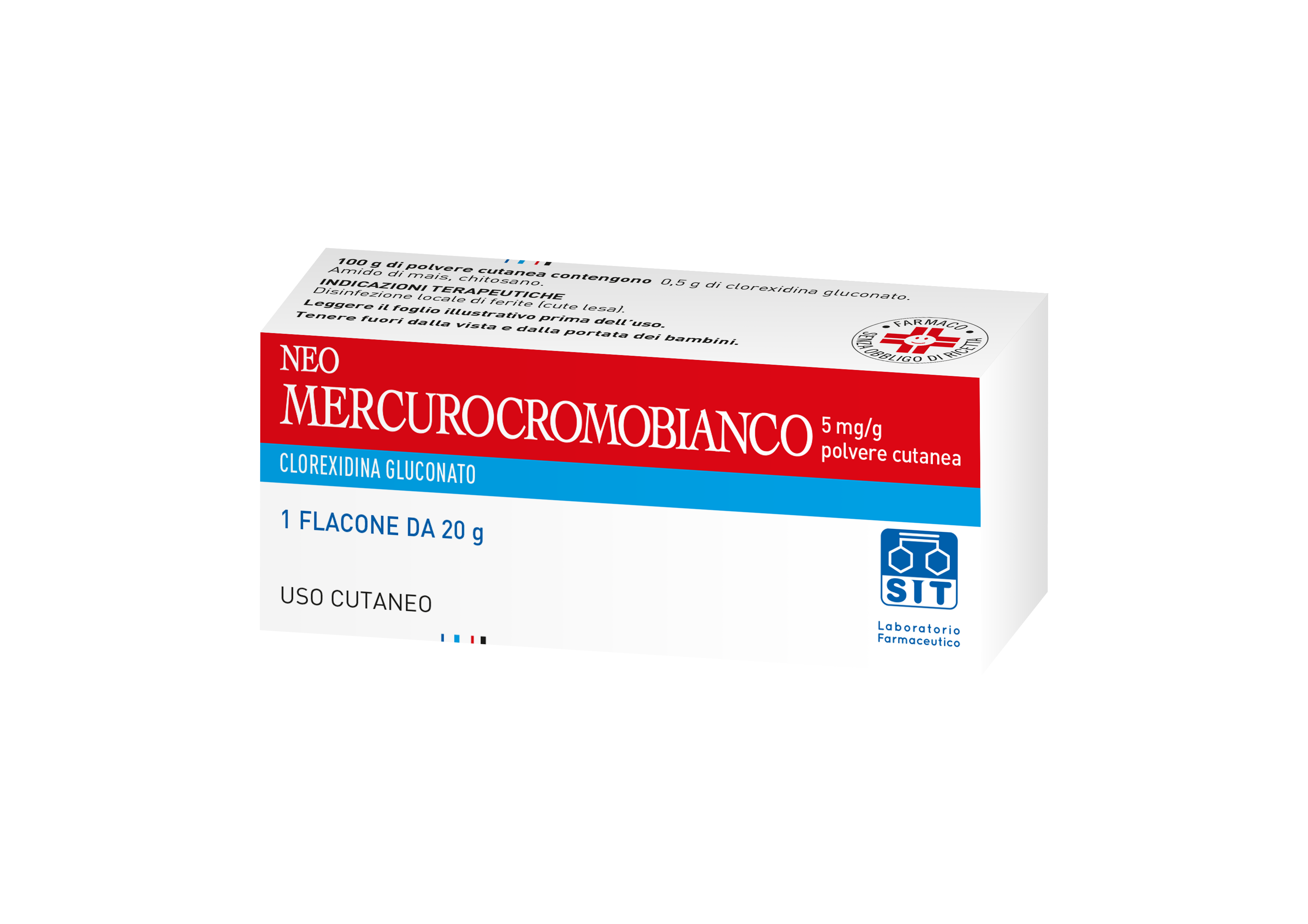 NEOMERCUROCROMO BIANCO*POLV20G - Farmaunclick.it