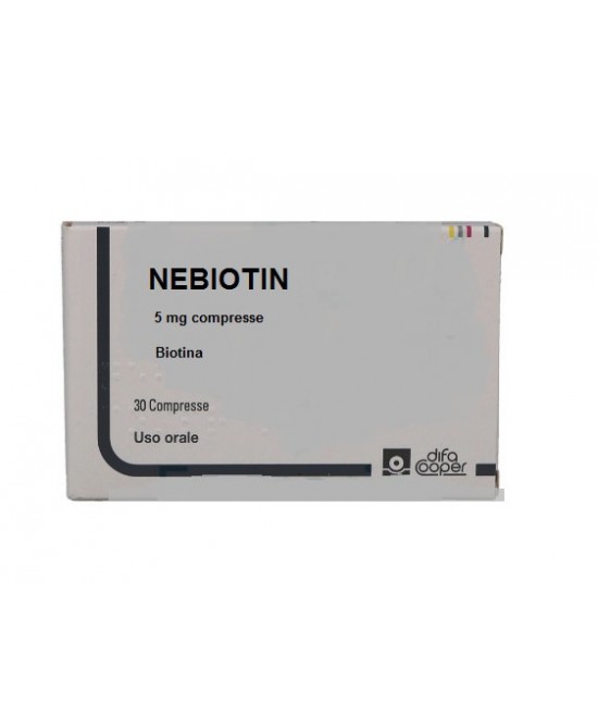 NEBIOTIN*30CPR 5MG - Farmaunclick.it