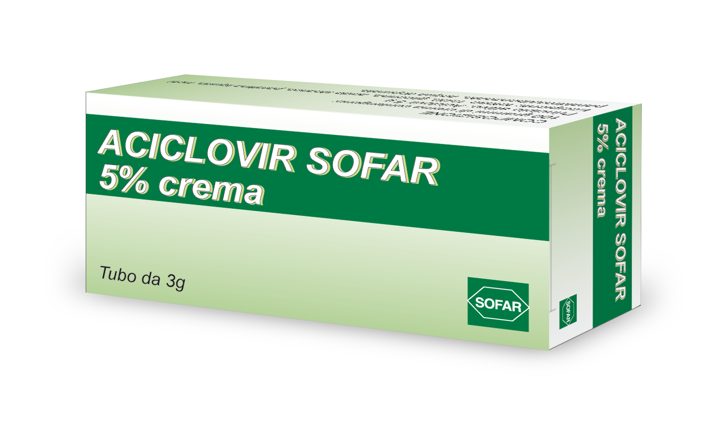 ACICLOVIR SOFAR*CREMA 5% 3G - Farmaunclick.it