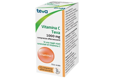 VITAMINA C TEVA*10CPR EFF 1G - Farmaunclick.it