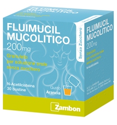 FLUIMUCIL MUCOL*30BUST200MGS/Z - Farmaunclick.it