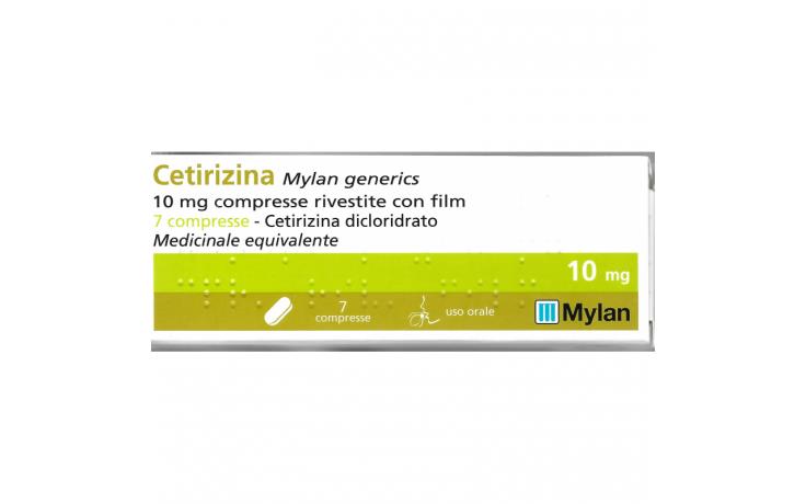 CETIRIZINA MY*7CPR RIV 10MG - Farmaunclick.it