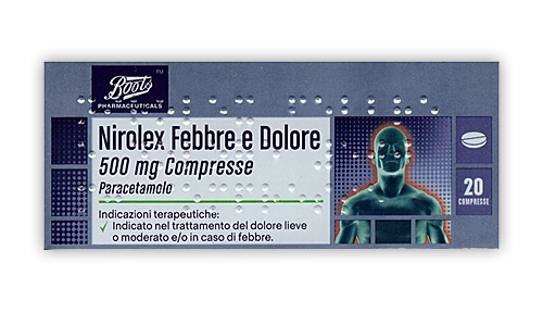 NIROLEX FEBBRE DOL*20CPR 500MG - Farmaunclick.it
