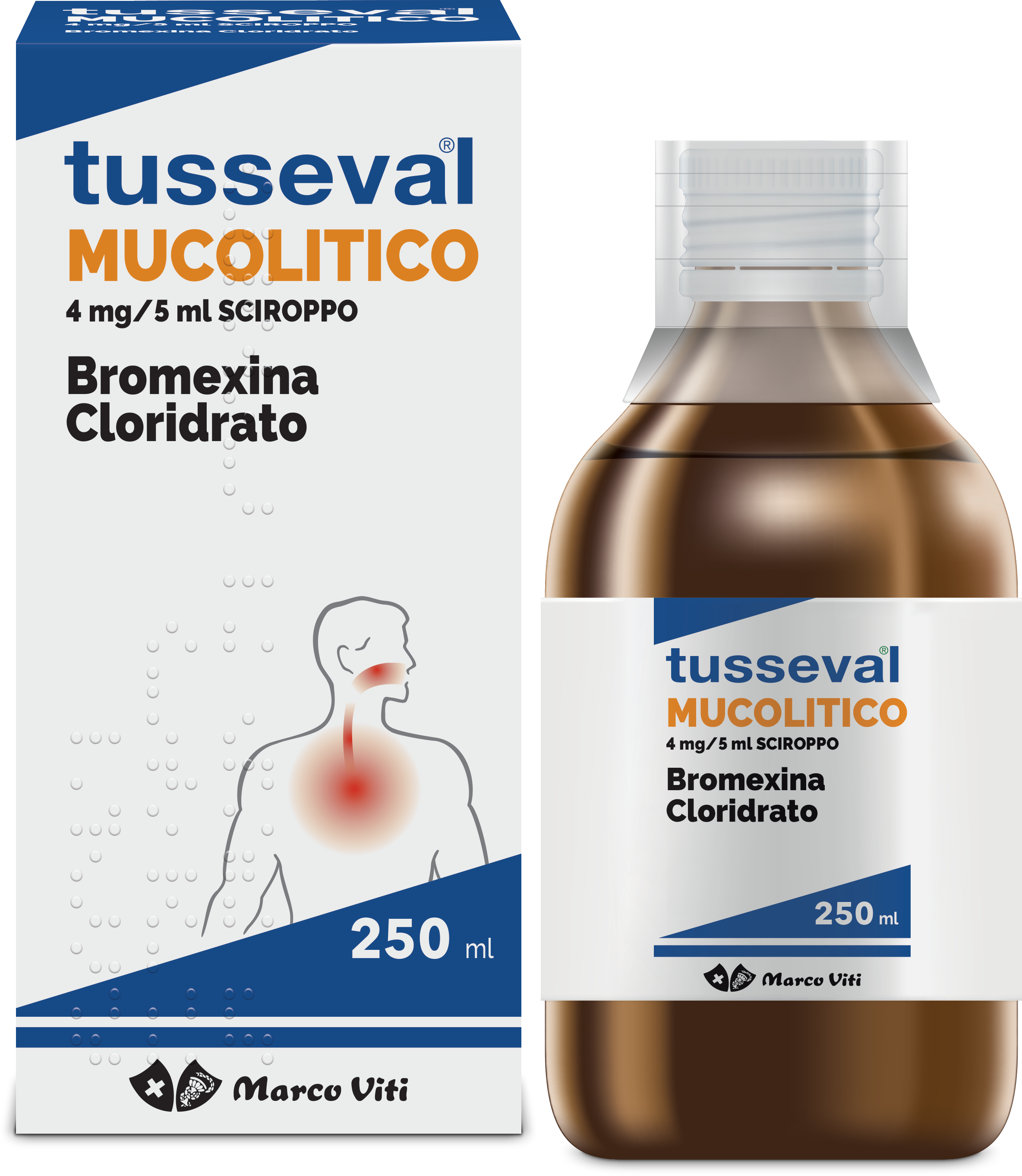 TUSSEVAL MUCOLITICO*SCIR 250ML - Farmaunclick.it