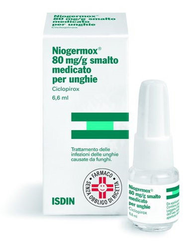 NIOGERMOX*SMALTO UNGHIE 6,6ML - Farmaunclick.it