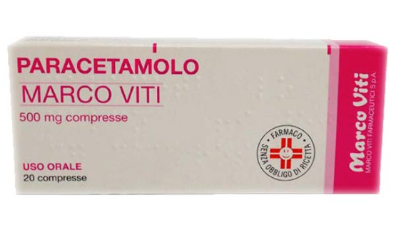 PARACETAMOLO MV*20CPR 500MG - Farmaunclick.it