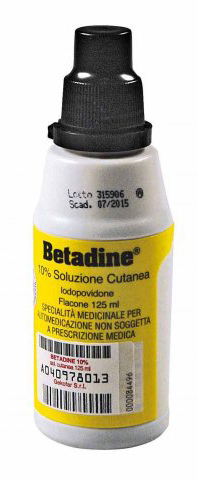 BETADINE*SOLUZ CUT 125ML 10% - Farmaunclick.it