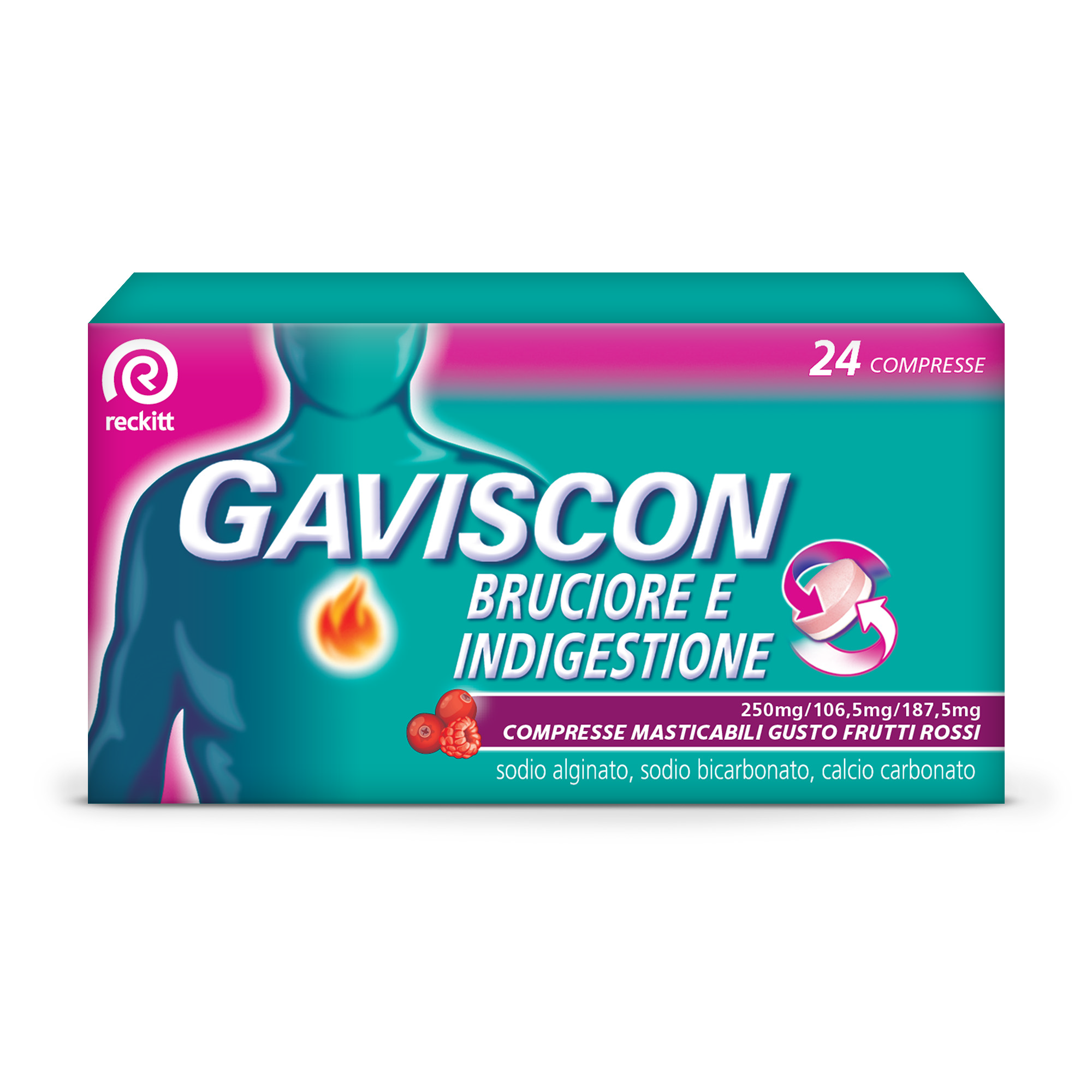 GAVISCON BRUCIORE IND*24CPR FR - Farmaunclick.it