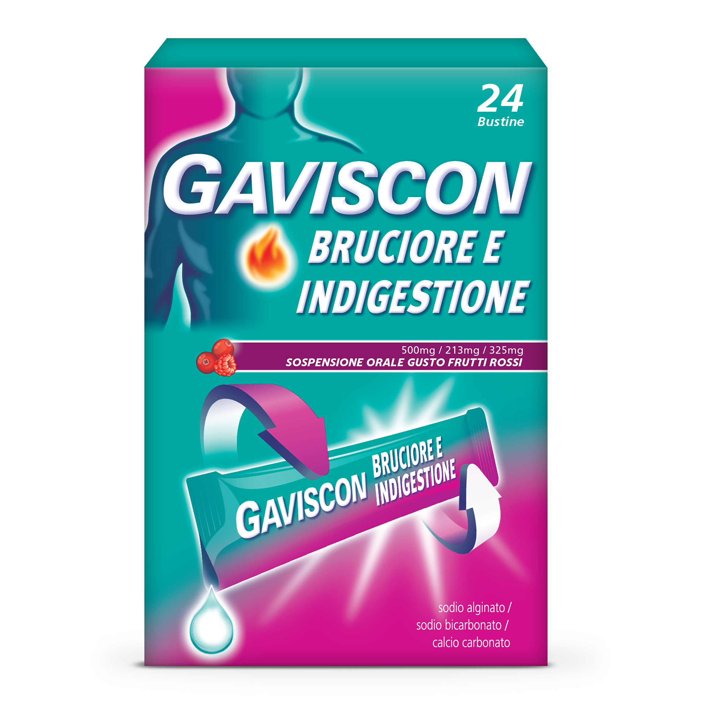 GAVISCON BRUCIORE IND*24BS FR - Farmaunclick.it