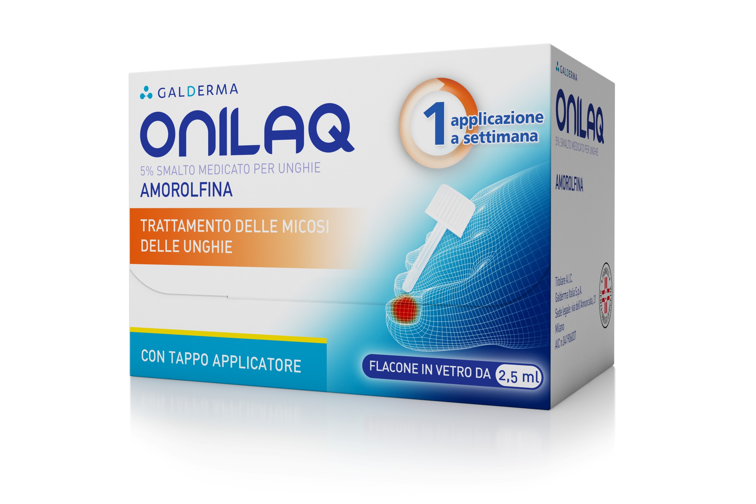 ONILAQ*SMALTO UNGHIE 2,5ML+TAP - Farmaunclick.it