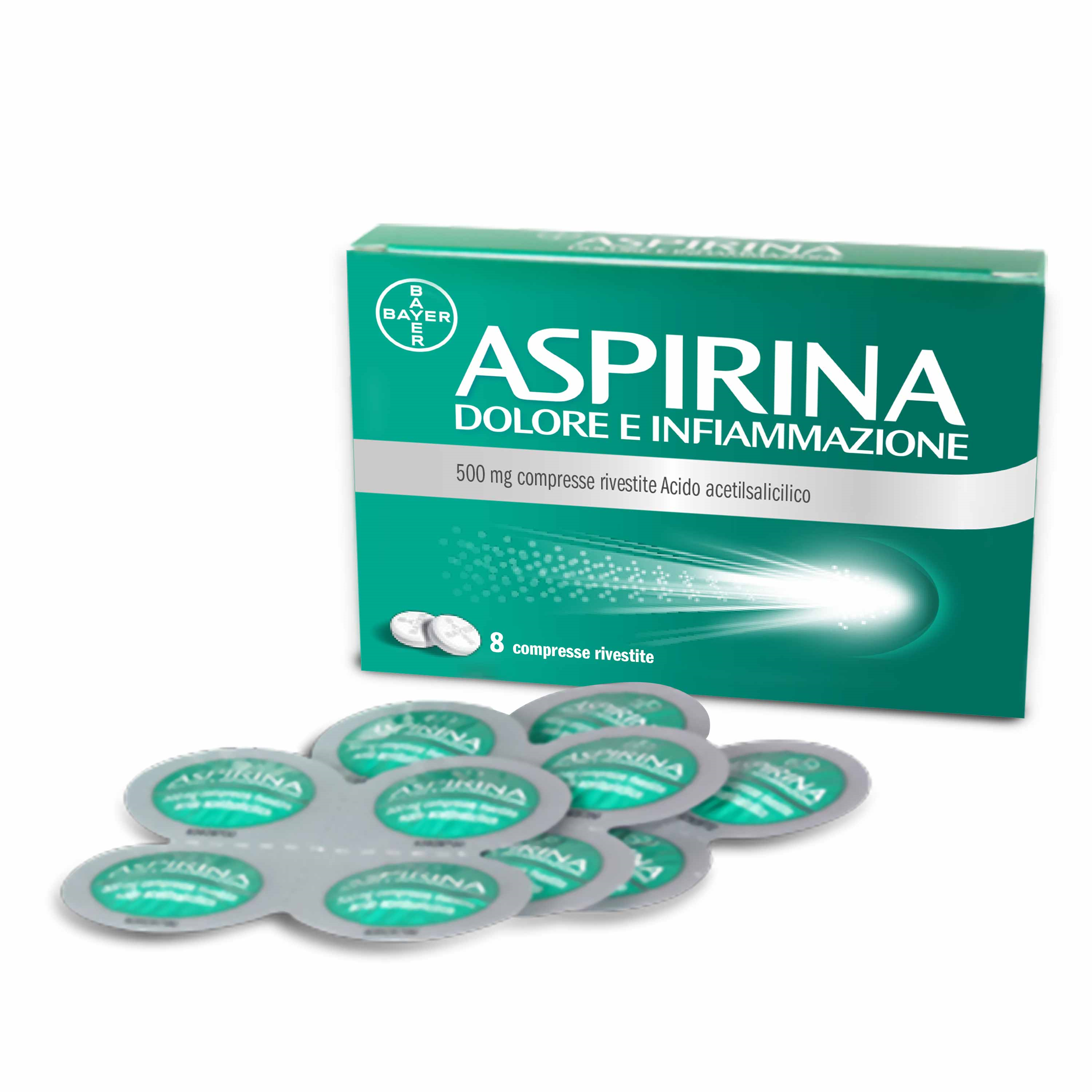 ASPIRINA DOLORE INF*8CPR 500MG - Farmaunclick.it