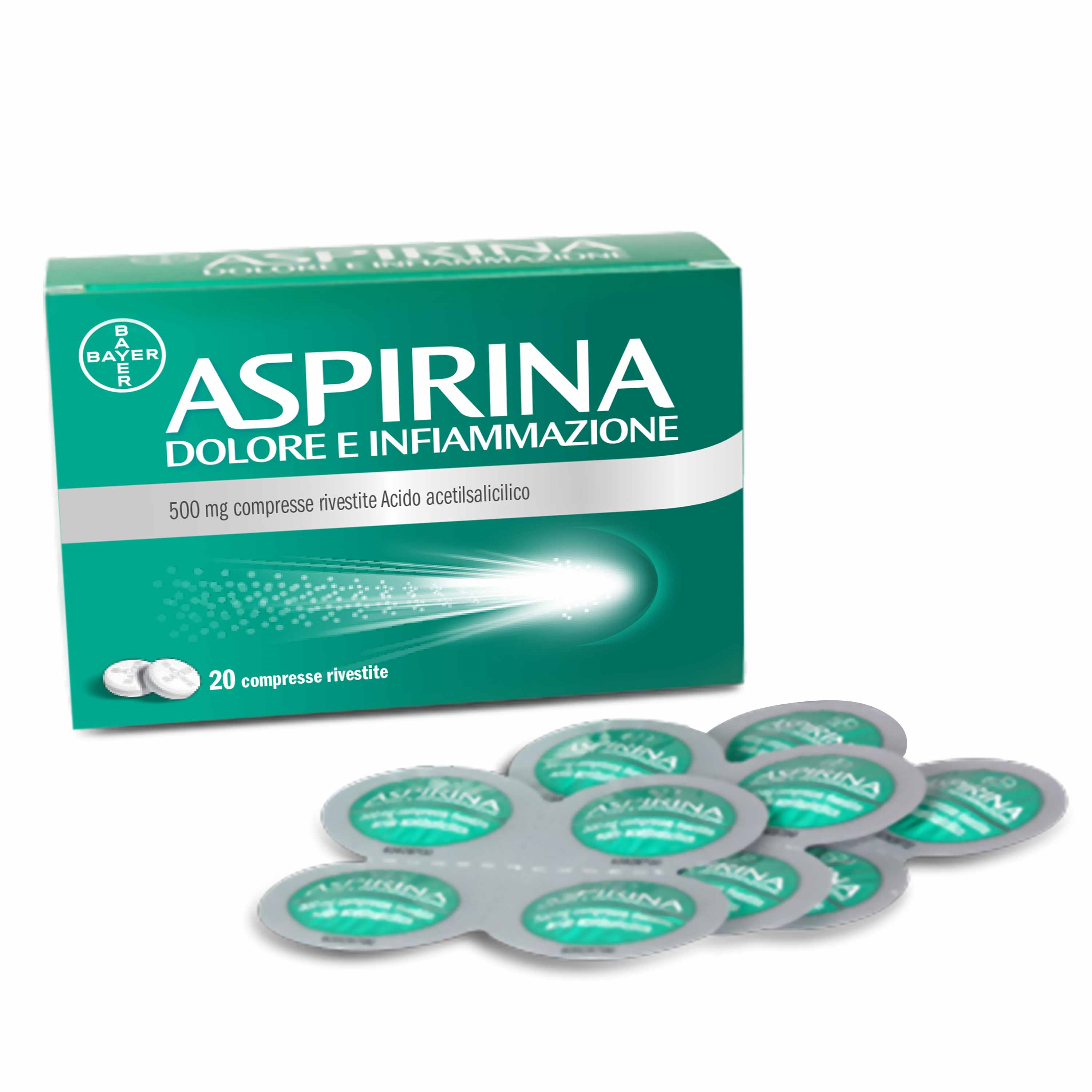 ASPIRINA DOLORE INF*20CPR500MG - Farmaunclick.it