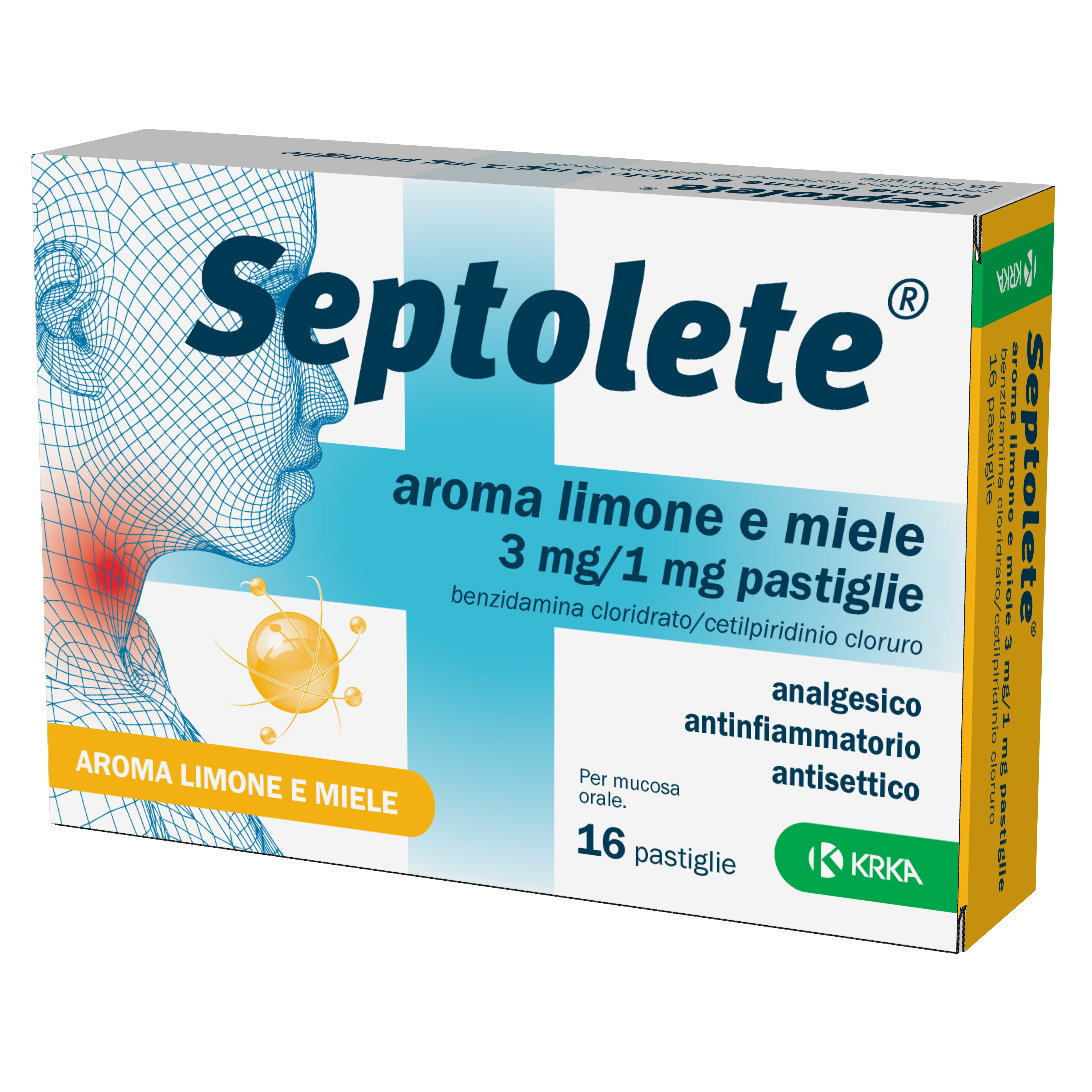 SEPTOLETE*16PAST 3+1MG LIM MIE - Farmaunclick.it