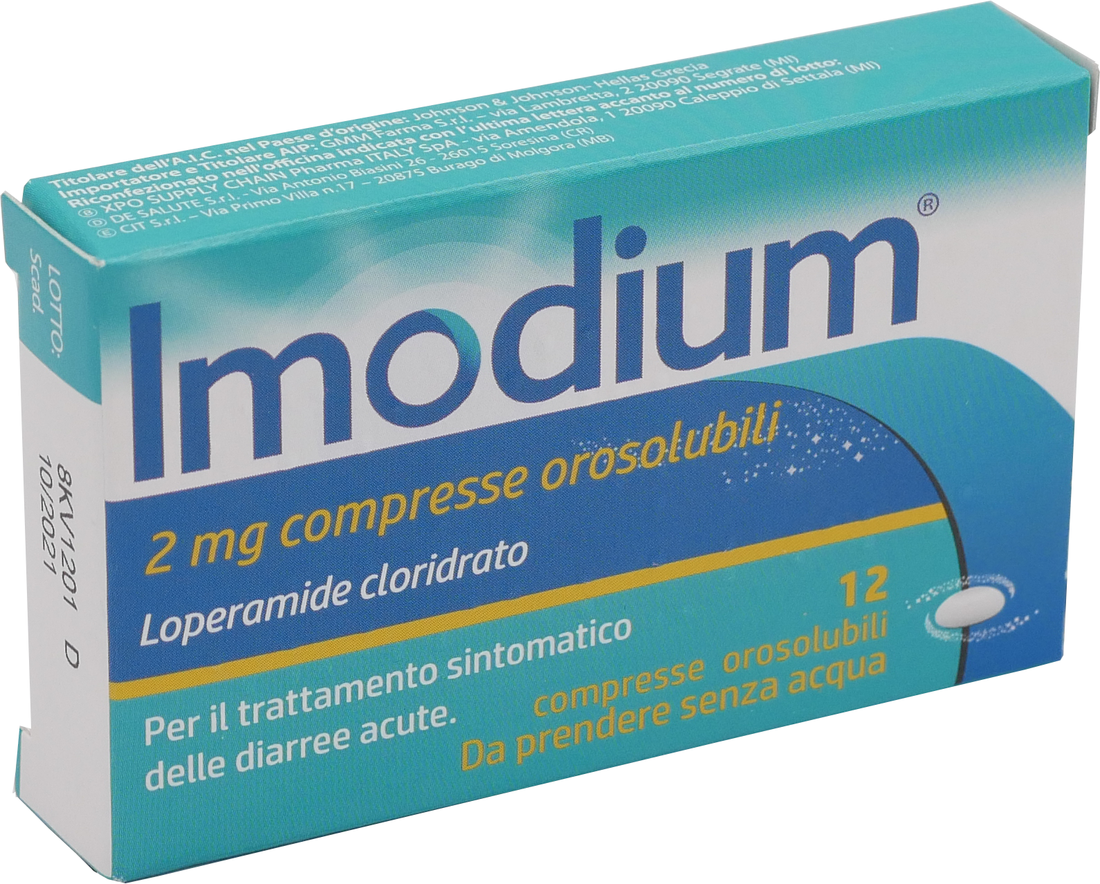 IMODIUM*12CPR OROSOL 2MG - Farmaunclick.it