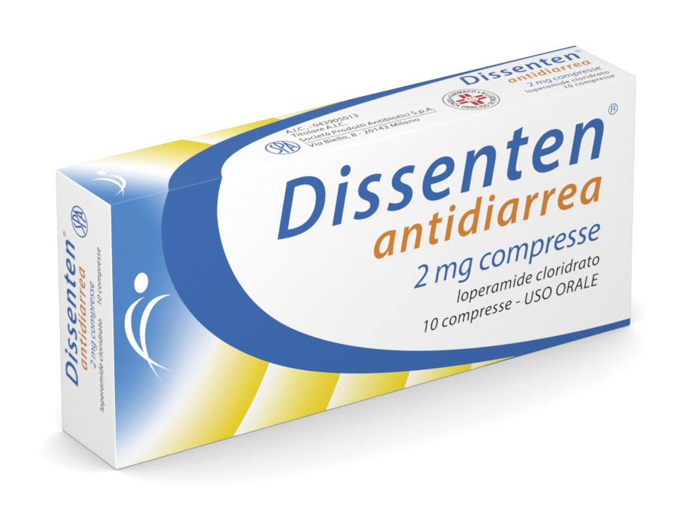 DISSENTEN ANTIDIARREA*10CPR2MG - Farmaunclick.it