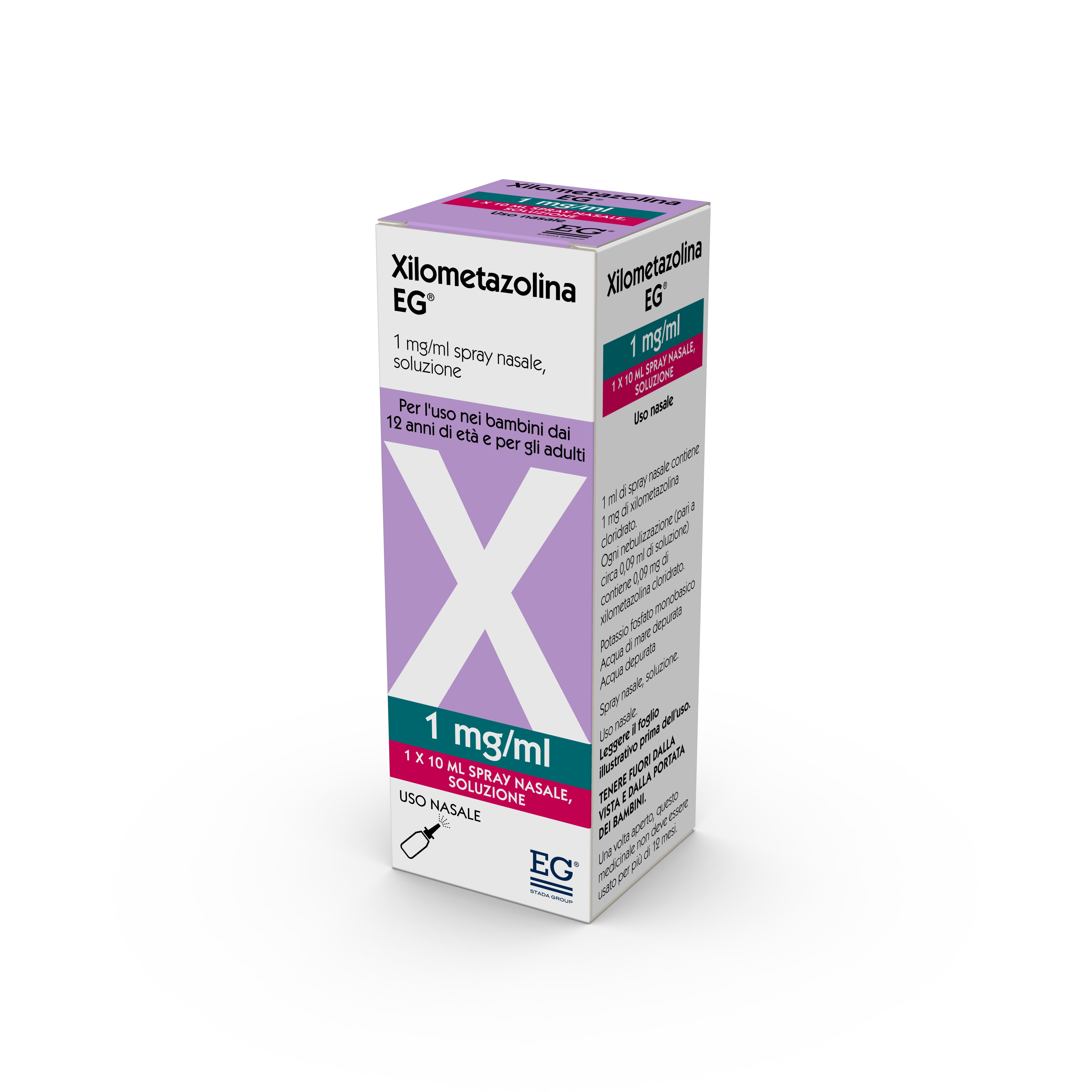 XILOMETAZOLINA EG*SPR10ML 10MG - Farmaunclick.it