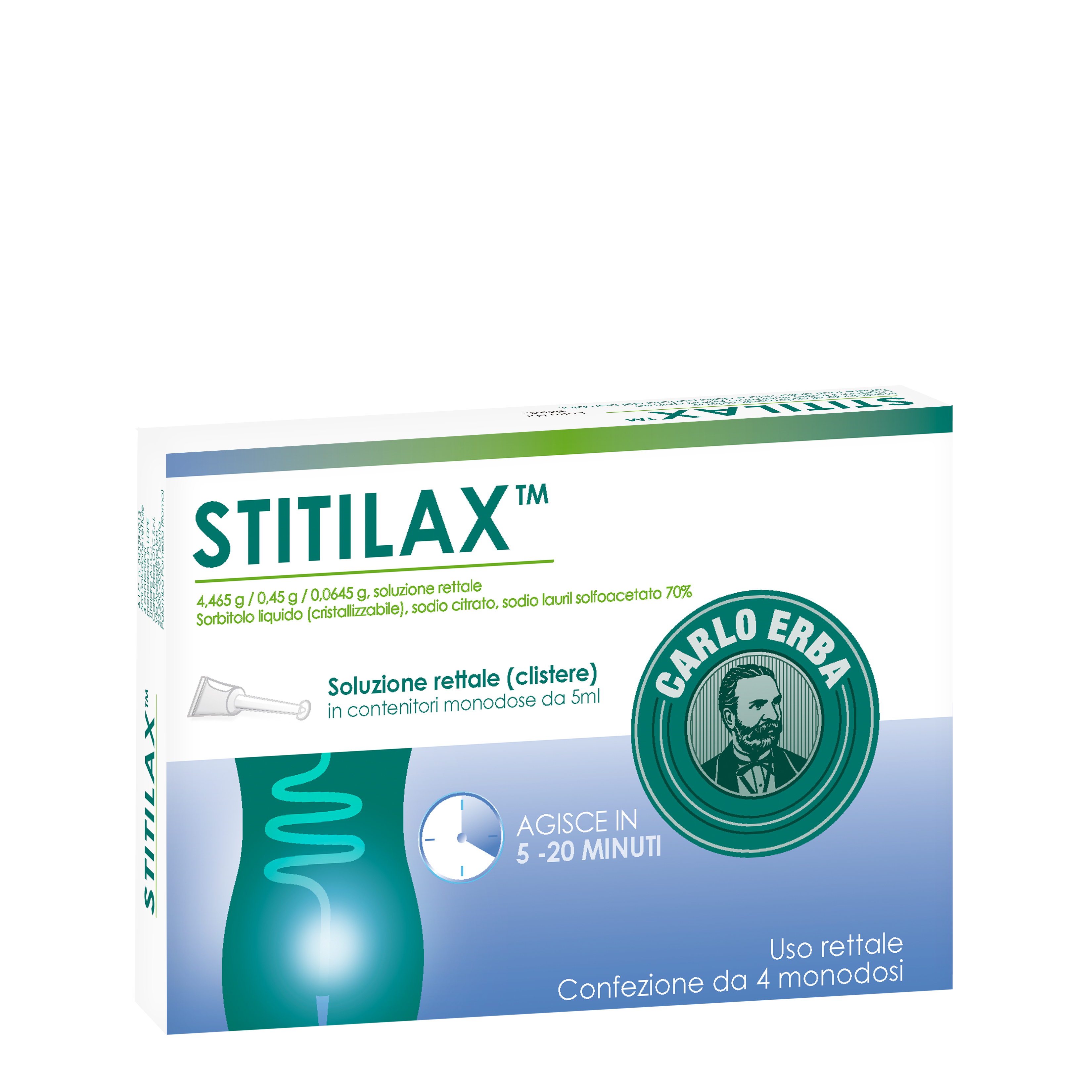 STITILAX*RETT SOL 4FL MONO 5ML - Farmaunclick.it