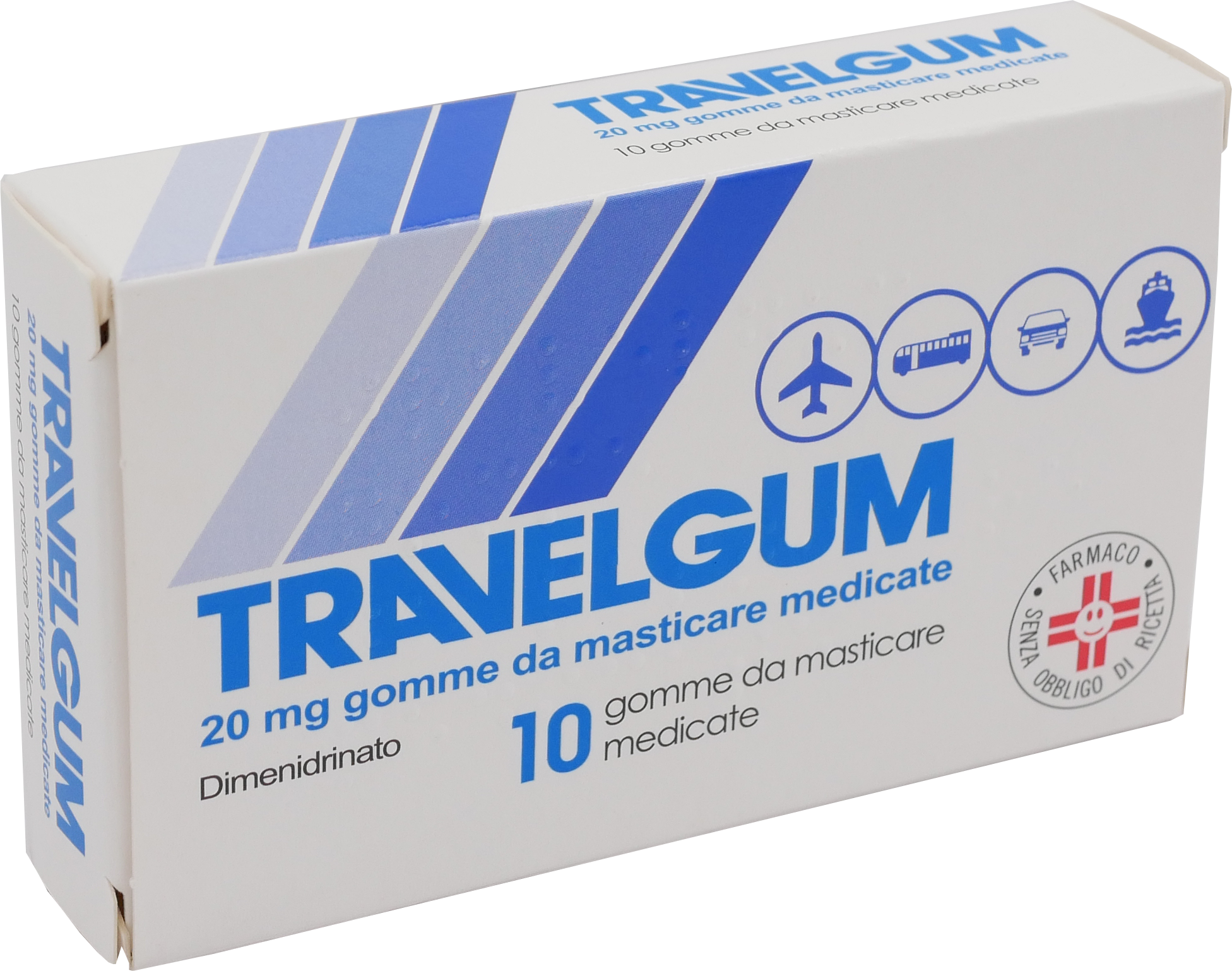 TRAVELGUM*10GOMME MAST 20MG - Farmaunclick.it