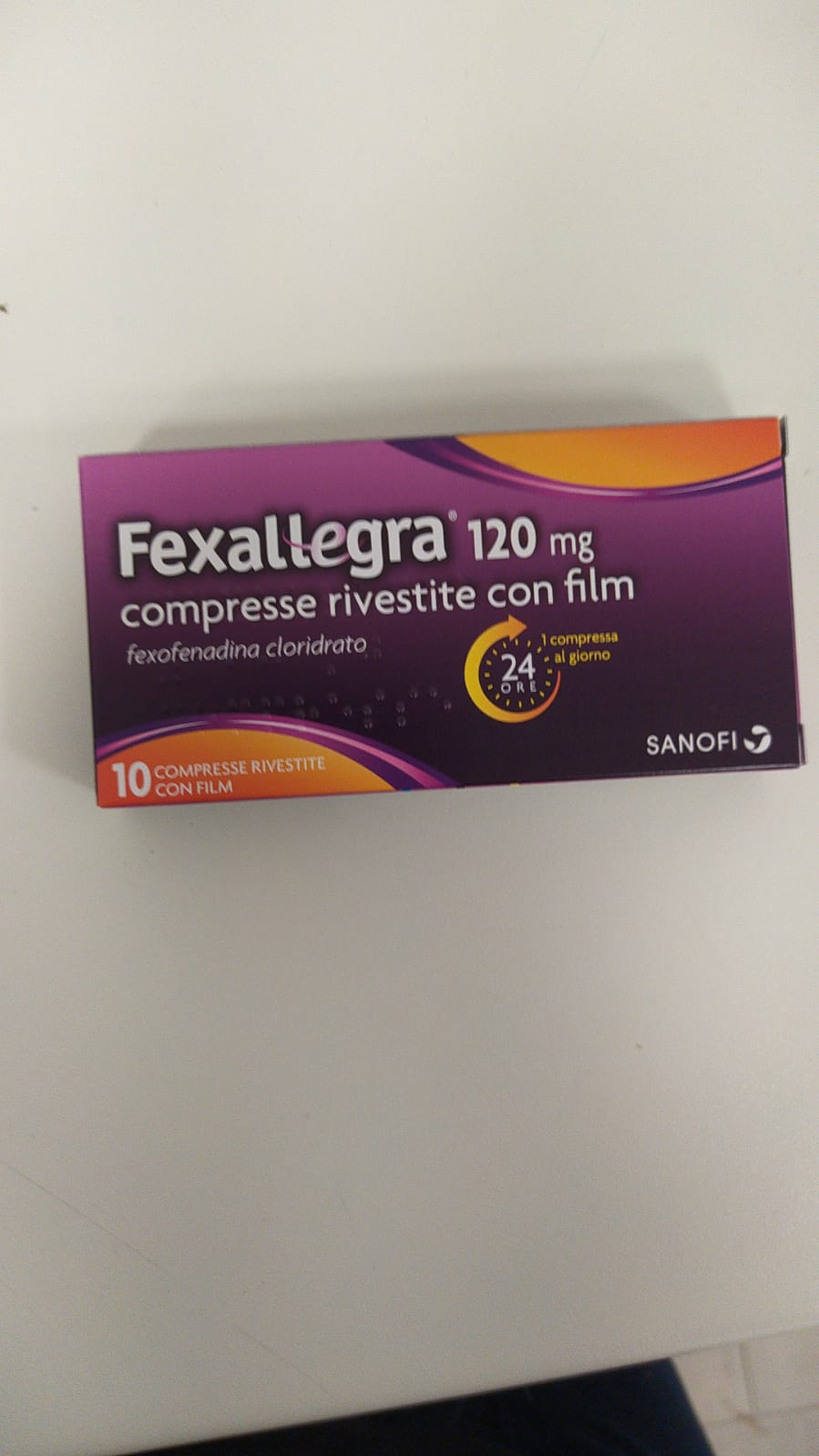 FEXALLEGRA*10CPR RIV 120MG - Farmaunclick.it