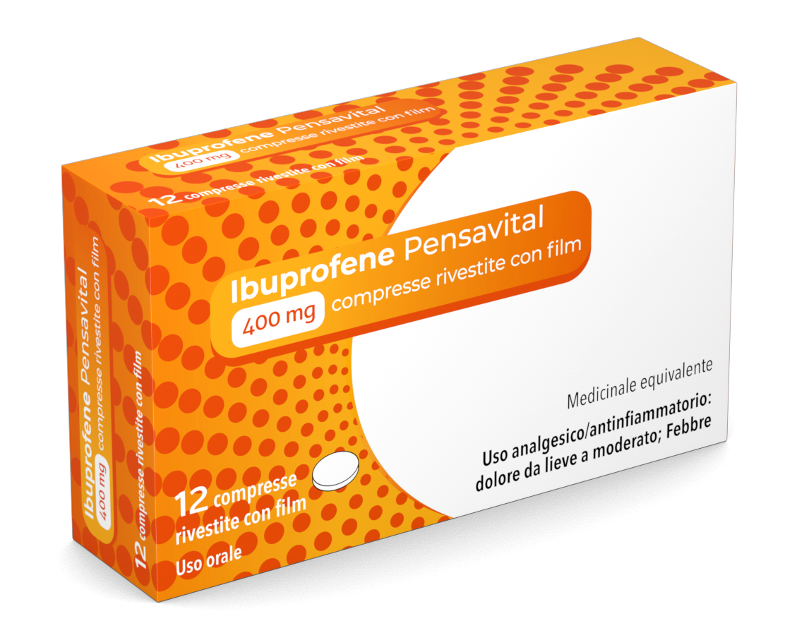 IBUPROFENE PENSA*12CPR 400MG - Farmaunclick.it