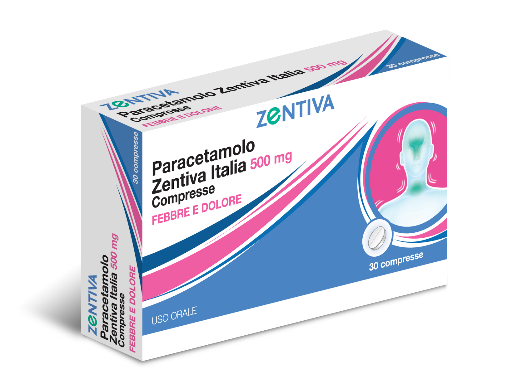 PARACETAMOLO ZEN*30CPR 500MG - Farmaunclick.it