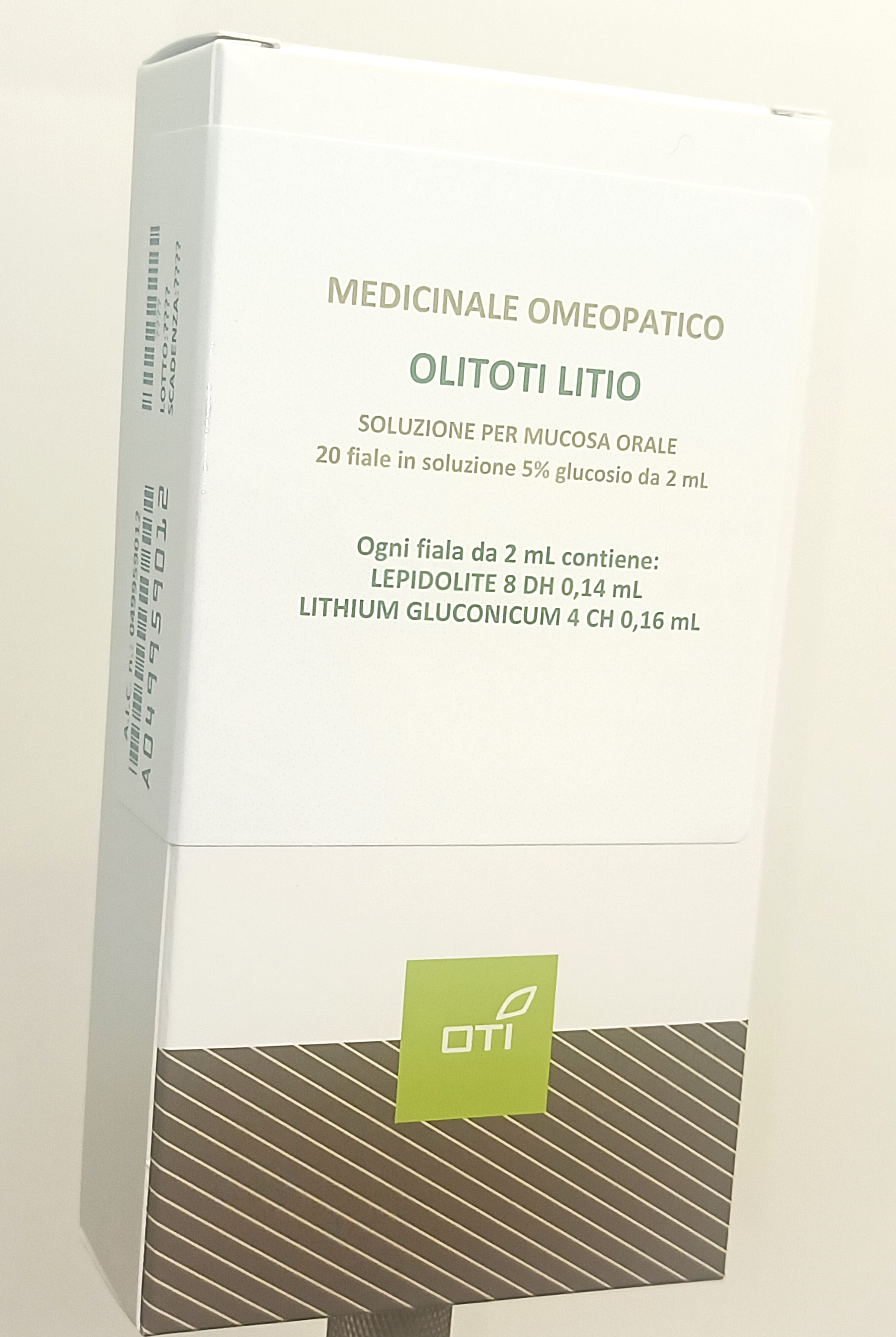 OLITOTI LITIO*OS 20F 5% 2ML - Farmaunclick.it