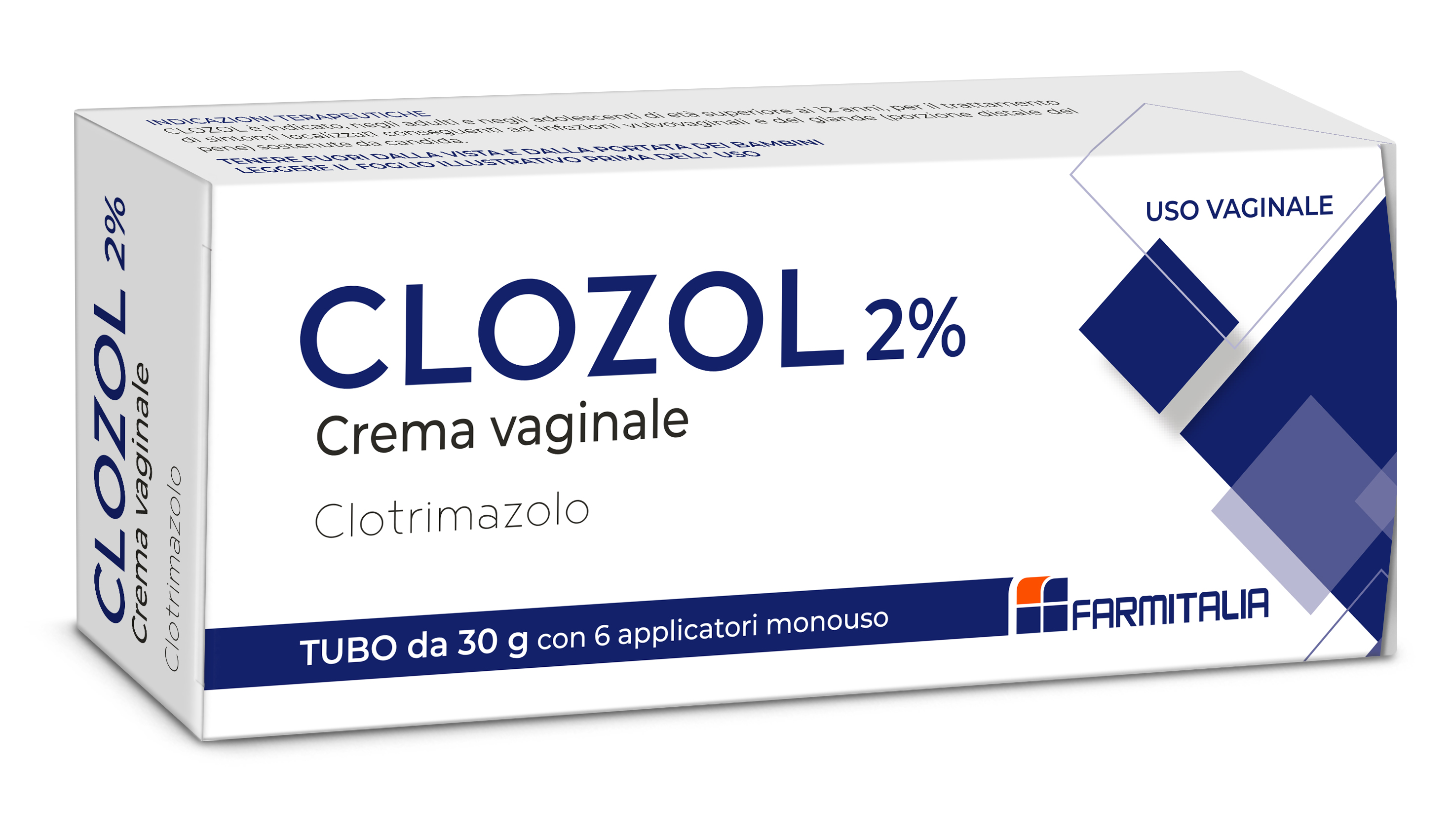 CLOZOL*CREMA VAG 30G 2% - Farmaunclick.it
