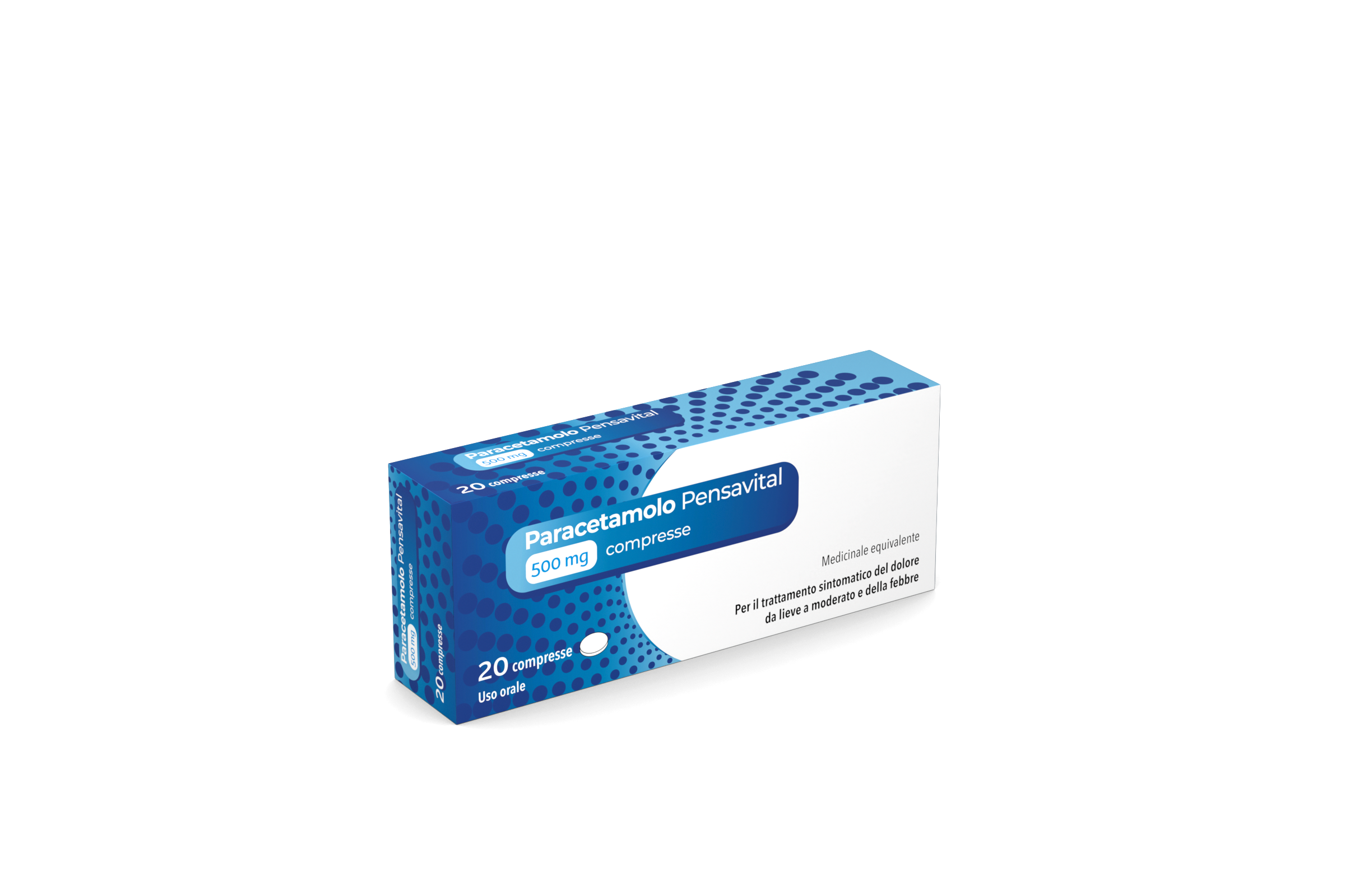 PARACETAMOLO PENSAV*20CPR500MG - Farmaunclick.it