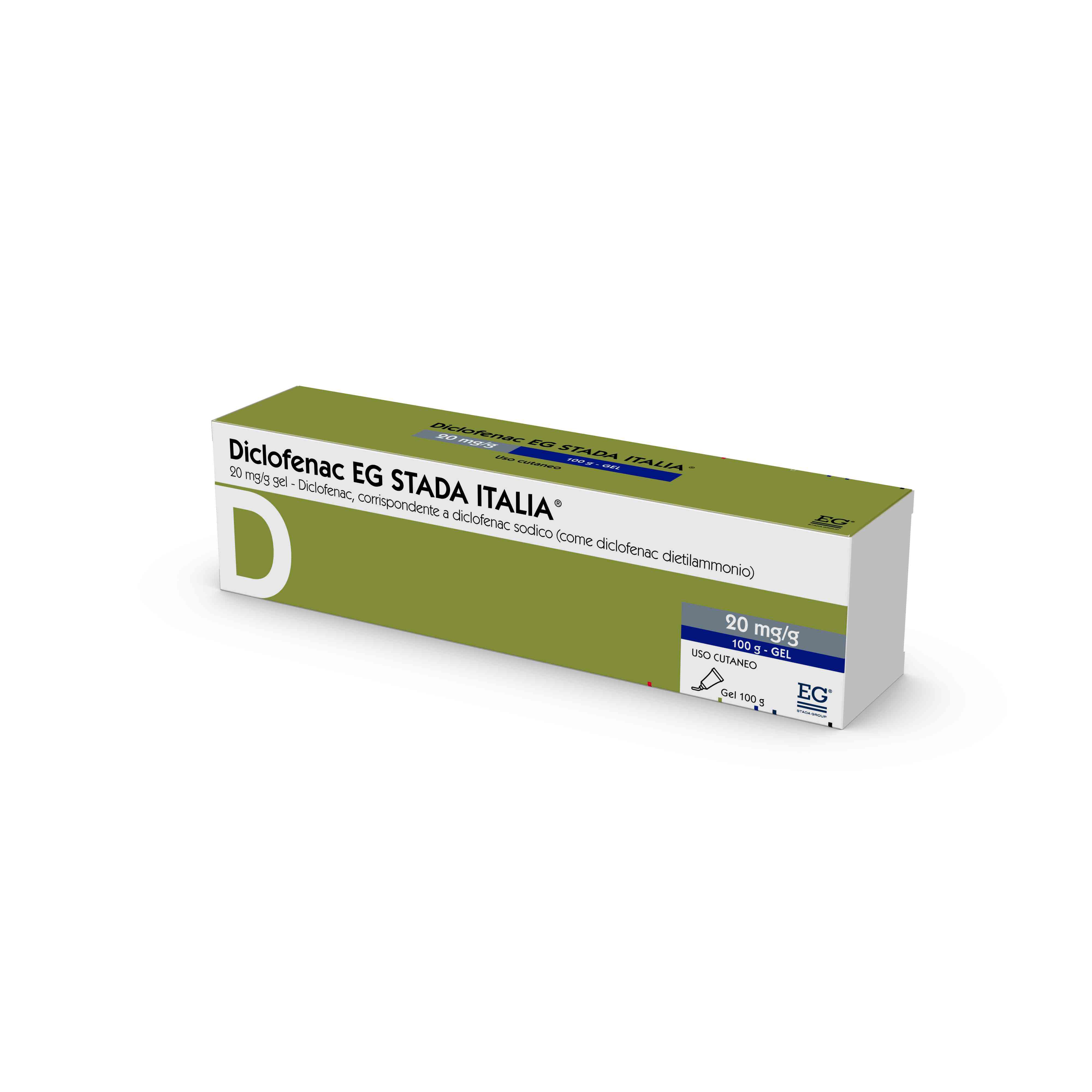 DICLOFENAC EG*GEL 100G 20MG/G - Farmaunclick.it