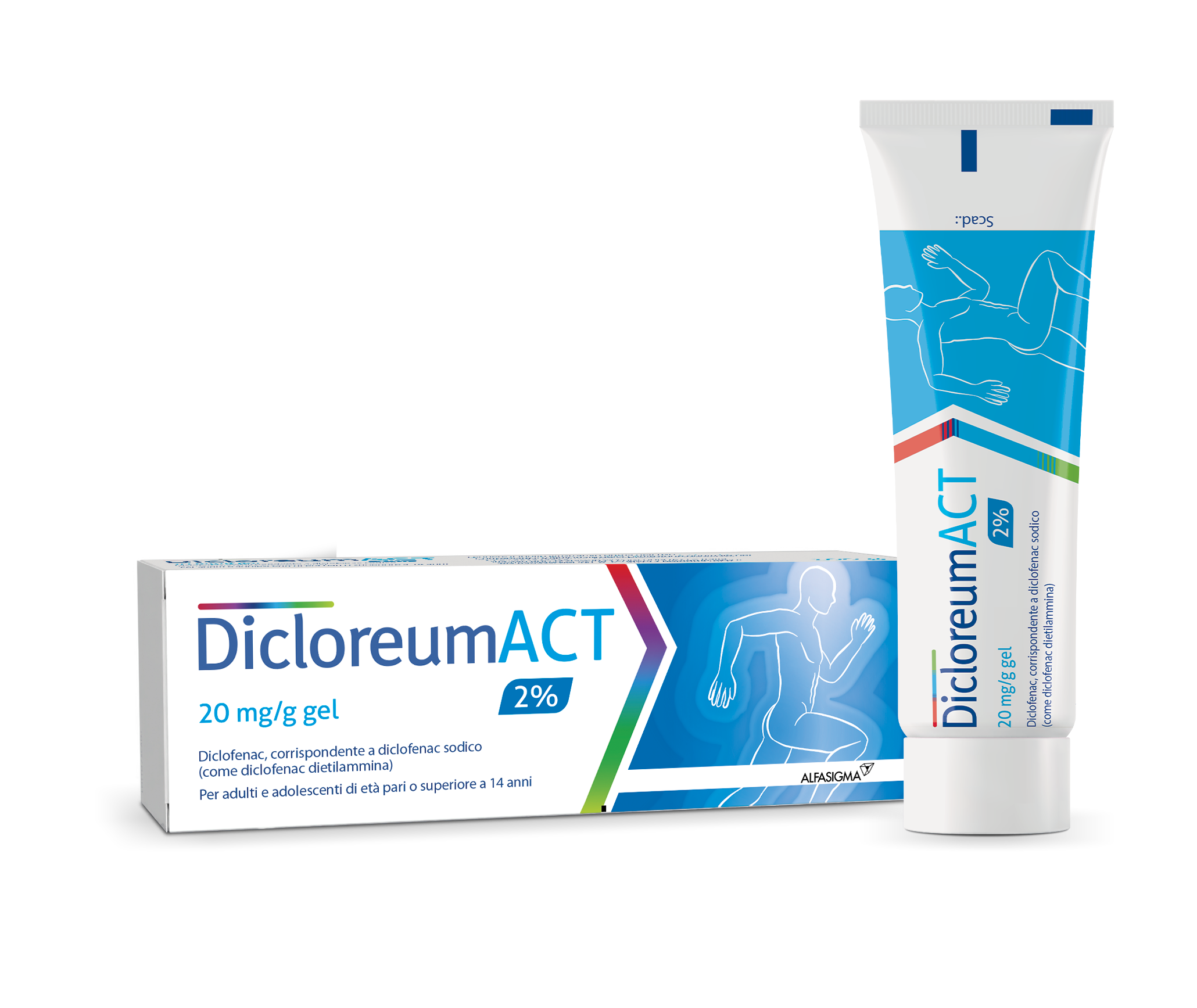 DICLOREUMACT*GEL 100G 20MG/G - Farmaunclick.it