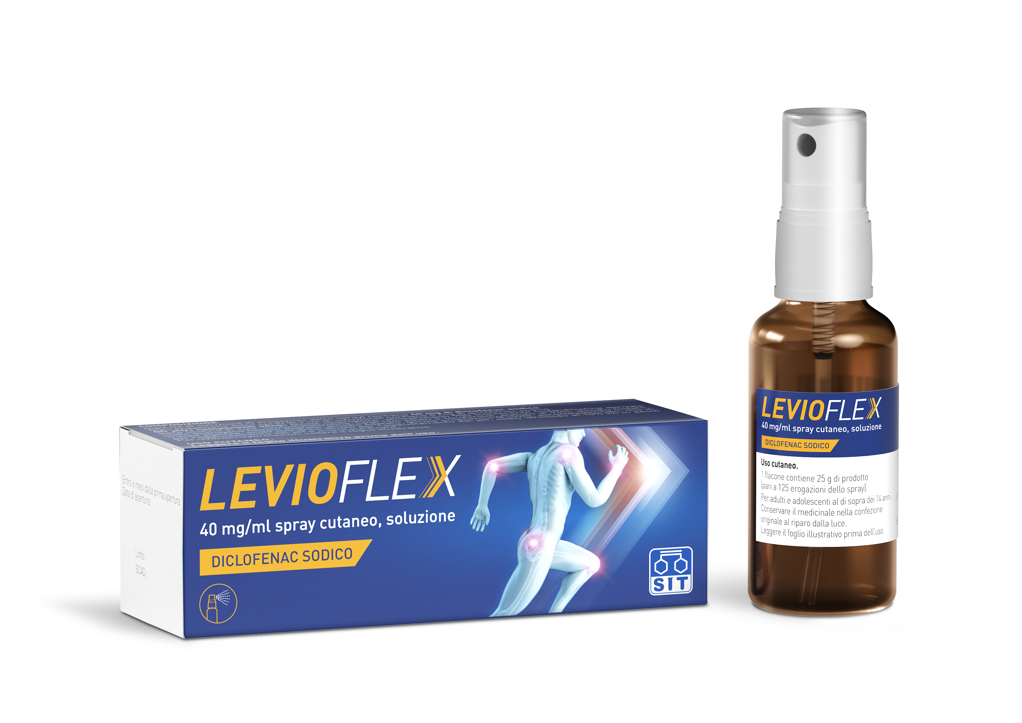LEVIOFLEX*40MG/ML SPRAY CUTANE - Farmaunclick.it