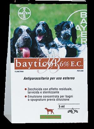 BAYTICOL 6%E.C.*FL VETRO 5ML - Farmaunclick.it