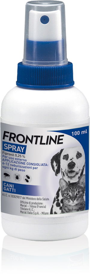 FRONTLINE SPRAY*FL 100ML+POMP - Farmaunclick.it