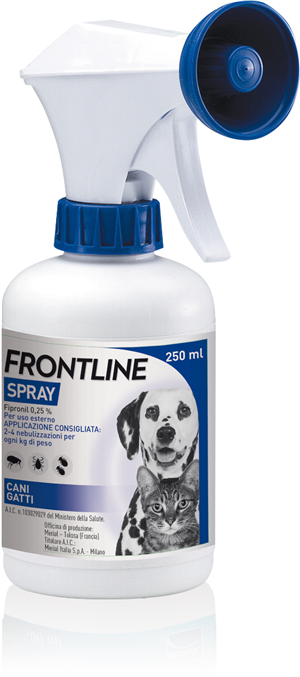 FRONTLINE SPRAY*FL 250ML+POMP - Farmaunclick.it