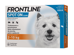 FRONTLINE*4PIP 2-10KG CANI - Farmaunclick.it