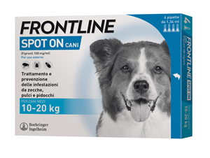 FRONTLINE*4PIP 10-20KG CANI - Farmaunclick.it