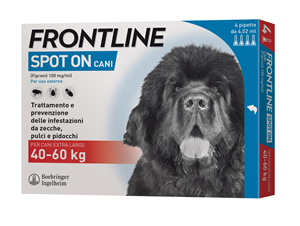 FRONTLINE*4PIP 40-60KG CANI - Farmaunclick.it