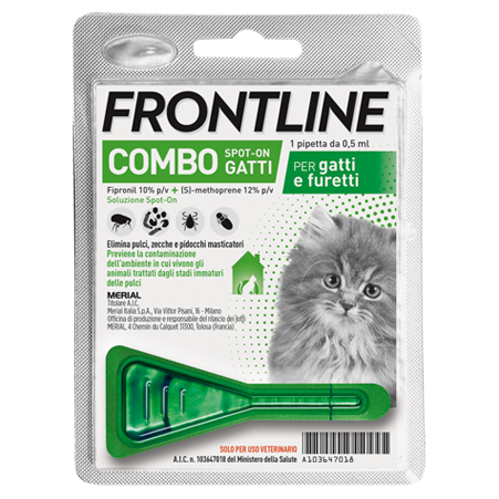 FRONTLINE COMBO*1PIP GATTI/FUR - Farmaunclick.it