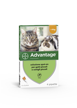 ADVANTAGE*4PIP 0,4ML SPOTON - Farmaunclick.it