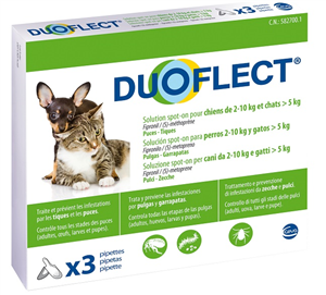 DUOFLECT*3PIP 2-10KG CANI/GAT - Farmaunclick.it