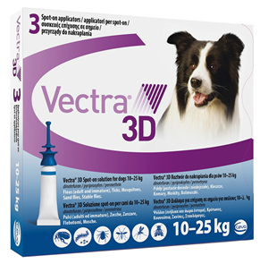 VECTRA 3D*3PIP 10-25KG BLU - Farmaunclick.it