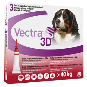 VECTRA 3D*3PIP >40KG ROSSO - Farmaunclick.it