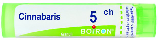 CINNABARIS 5 CH GRANULI - Farmaunclick.it