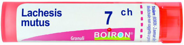 LACHESIS MUTUS 7 CH GRANULI - Farmaunclick.it