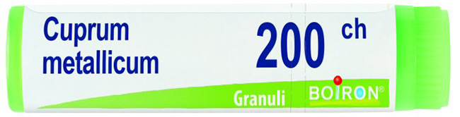 CUPRUM METALLICUM 200 CH GLOBULI - Farmaunclick.it