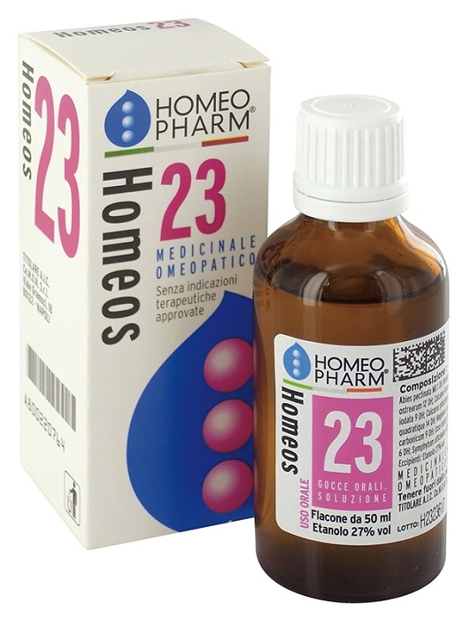 HOMEOS 23 GTT 50ML - Farmaunclick.it